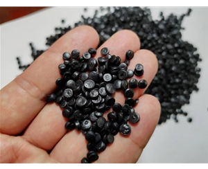 苏州黑色HDPE再生管道颗粒料